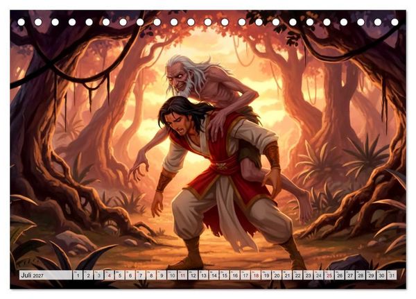 Produktbild: Sinbad &ndash; Reisen ins Unbekannte (Tischkalender 2027 DIN A5 quer), CALVENDO Monatskalender