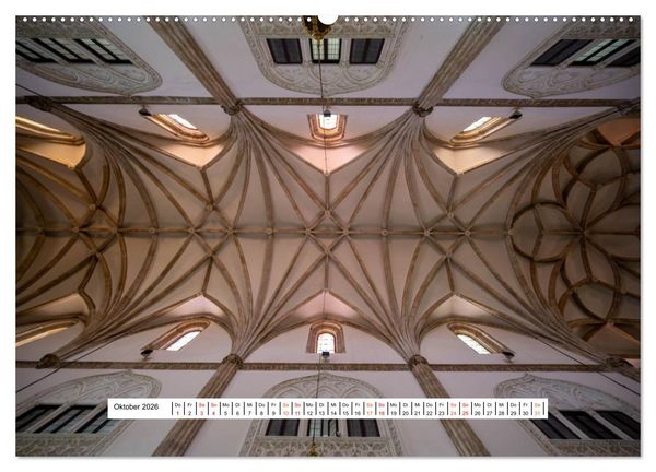 Produktbild: Gew&ouml;lbe des Glaubens &ndash; Kirchendecken Europas (Wandkalender 2026 DIN A2 quer), CALVENDO Monatskalender