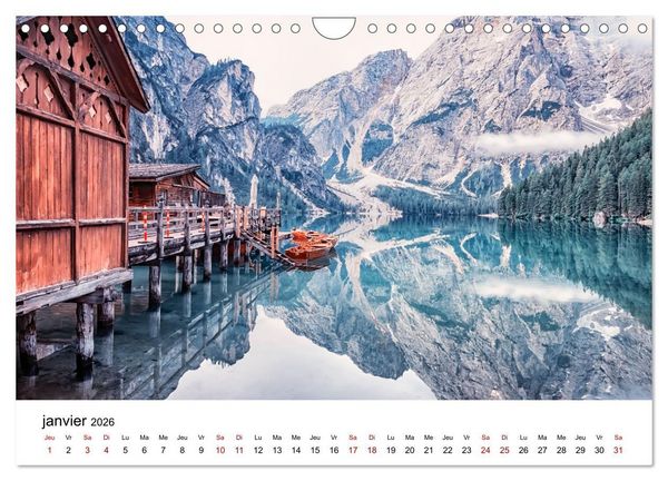 Produktbild: Merveilleuse Italie (Calendrier mural 2026 DIN A4 vertical), CALVENDO calendrier mensuel