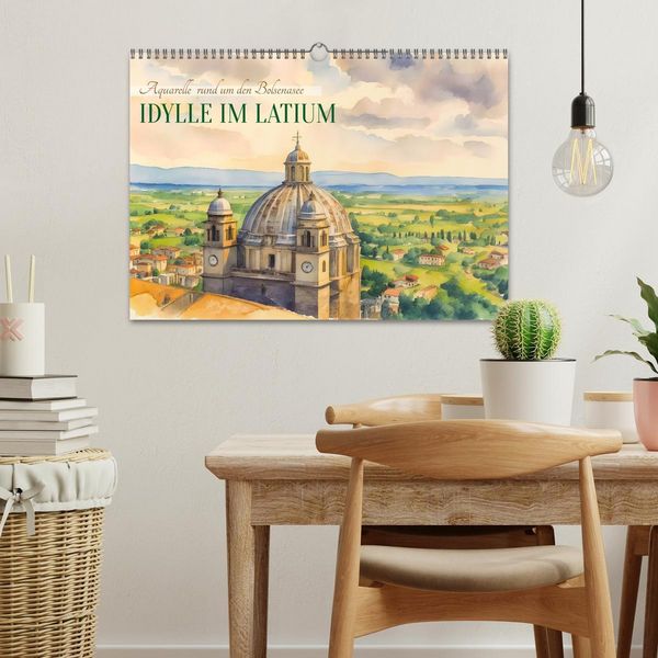Produktbild: Idylle im Latium (Wandkalender 2026 DIN A3 quer), CALVENDO Monatskalender