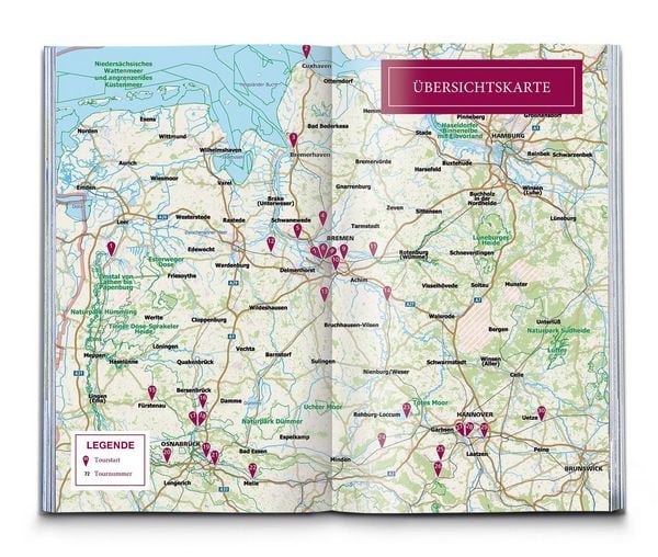 Produktbild: KOMPASS Fahrradlust Niedersachsen