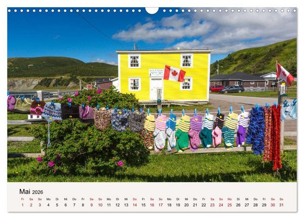 Produktbild: Neufundland Impressionen 2026 (Wandkalender 2026 DIN A3 quer), CALVENDO Monatskalender