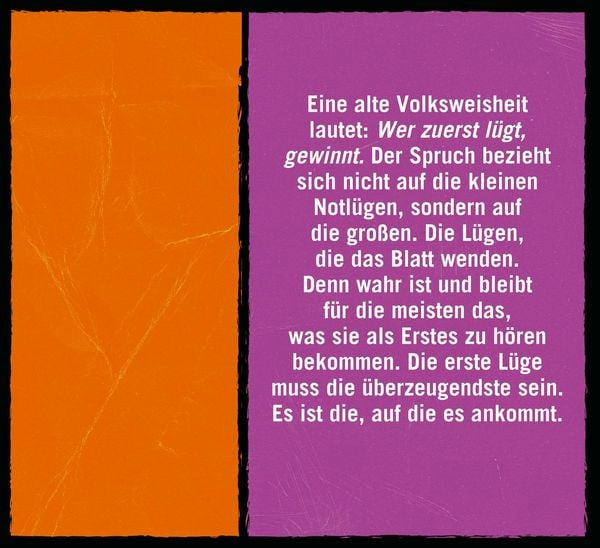 Produktbild: Wer zuerst l&uuml;gt