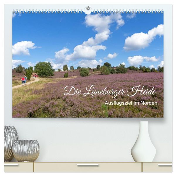 Produktbild: Die L&uuml;neburger Heide - Ausflugsziel im Norden (hochwertiger Premium Wandkalender 2026 DIN A2 quer), Kunstdruck in Hochglanz