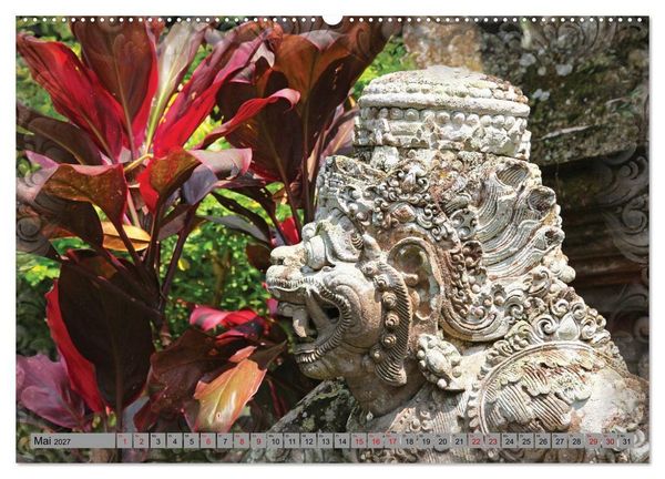 Produktbild: Bali - Tempelw&auml;chter und D&auml;monen (hochwertiger Premium Wandkalender 2027 DIN A2 quer), Kunstdruck in Hochglanz