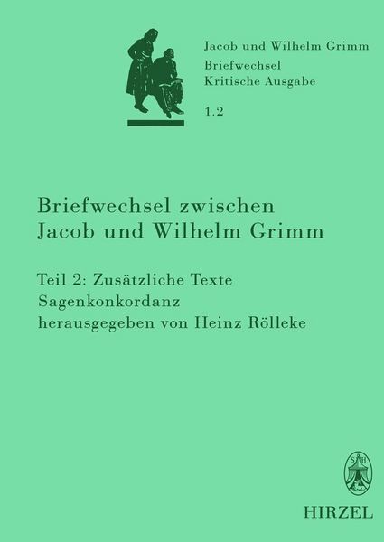 Produktbild: Briefwechsel zwischen Jacob und Wilhelm Grimm