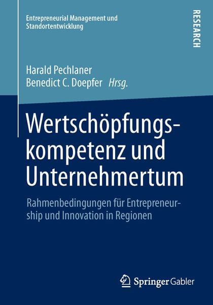 Produktbild: Wertsch&ouml;pfungskompetenz und Unternehmertum