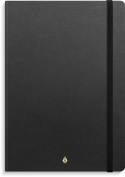 Produktbild: Burde Notizbuch Deluxe A5 schwarz