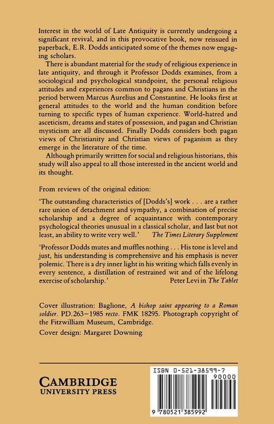 Produktbild: Pagan and Christian in an Age of Anxiety