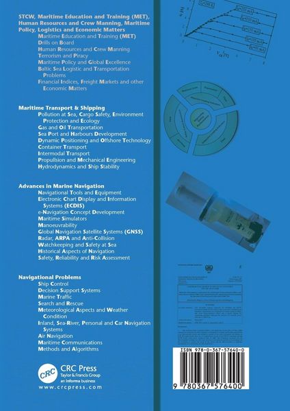 Produktbild: Marine Navigation and Safety of Sea Transportation