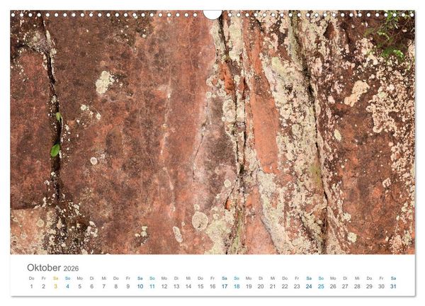 Produktbild: Die Natur als K&uuml;nstlerin - Sch&ouml;nheit der Steine (Wandkalender 2026 DIN A3 quer), CALVENDO Monatskalender