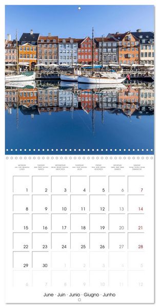 Produktbild: COPENHAGEN Highlights (Wall Calendar 2026 12 &times; 12 Inch) CALVENDO 12 Month Wall Calendar