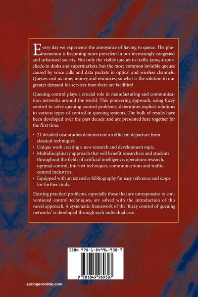 Produktbild: Fuzzy Control of Queuing Systems