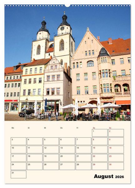 Produktbild: Sch&ouml;nes Sachsen-Anhalt (Wandkalender 2026 DIN A2 hoch), CALVENDO Monatskalender