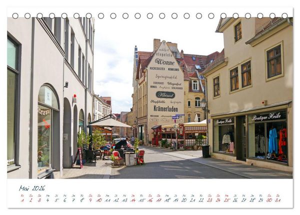 Produktbild: Halle an der Saale. Wir schlendern durch die Heimat von Georg Friedrich H&auml;ndel (Tischkalender 2026 DIN A5 quer), CALVENDO Monatskalender