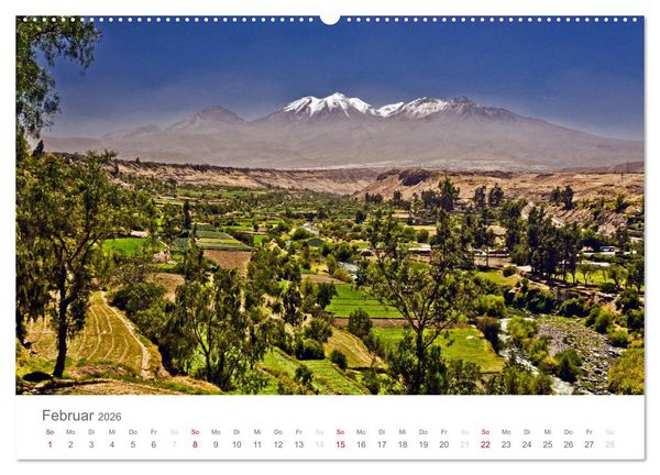Produktbild: Peru - Perle der Anden (hochwertiger Premium Wandkalender 2026 DIN A2 quer), Kunstdruck in Hochglanz