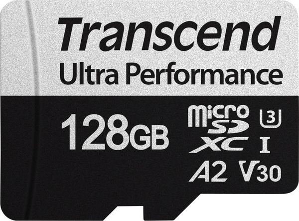 Transcend microSDXC 340S microSDHC-Karte 128GB Class 10, Class 3 UHS-I