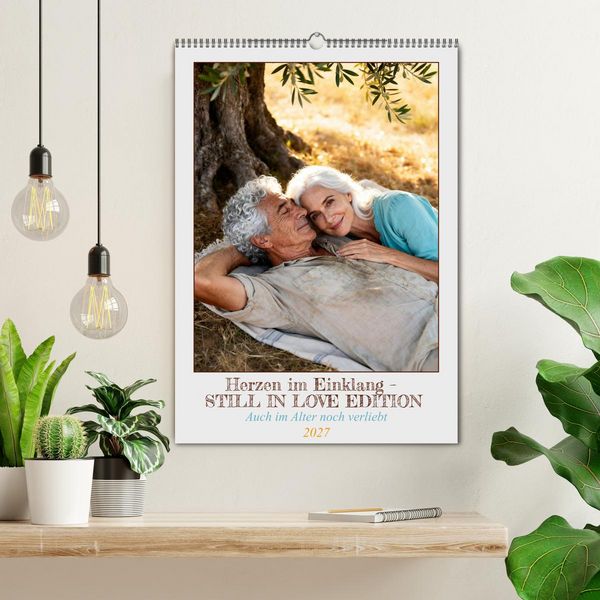 Produktbild: Herzen im Einklang &ndash; STILL IN LOVE EDITION (Wandkalender 2027 DIN A2 hoch), CALVENDO Monatskalender