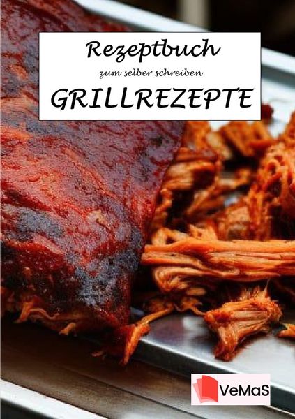 Produktbild: Rezeptbuch zum selber schreiben. / Rezeptbuch zu selber schreiben - Grillrezepte Motiv Pulled Pork 1