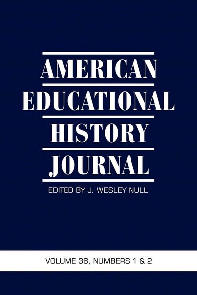 Produktbild: American Educational History Journal Vol 36 Issue 1 & 2
