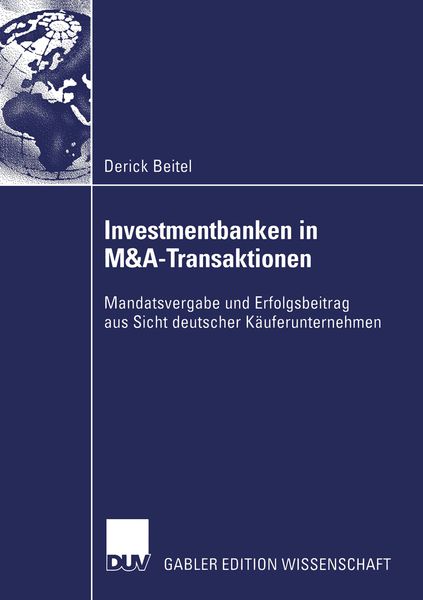 Produktbild: Investmentbanken in M&A-Transaktionen