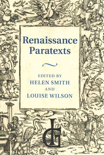 Produktbild: Renaissance Paratexts