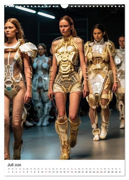 Produktbild: Future Couture (Wandkalender 2026 DIN A3 hoch), CALVENDO Monatskalender