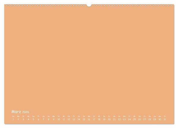 Produktbild: Regenbogen Kinder Bastelkalender - Zum Selbstgestalten - DIY Kreativ-Kalender (Wandkalender 2026 DIN A2 quer), CALVENDO Monatskalender