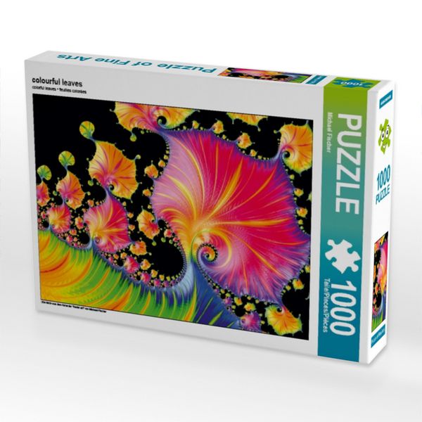 CALVENDO Puzzle colourful leaves | 1000 Teile Lege-Größe 64x48cm Foto-Puzzle für glückliche Stunden