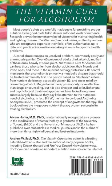 Produktbild: The Vitamin Cure for Alcoholism