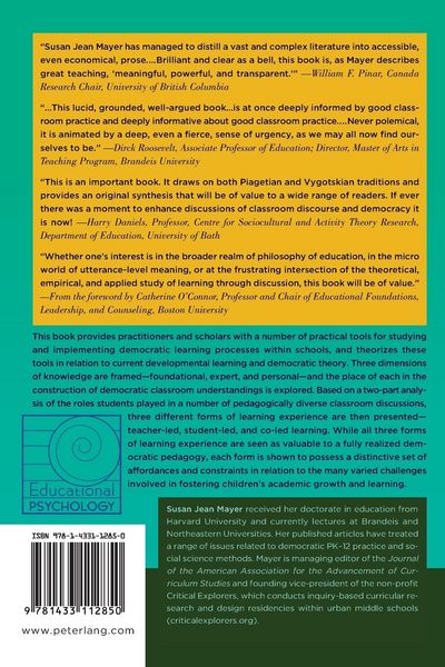 Produktbild: Classroom Discourse and Democracy