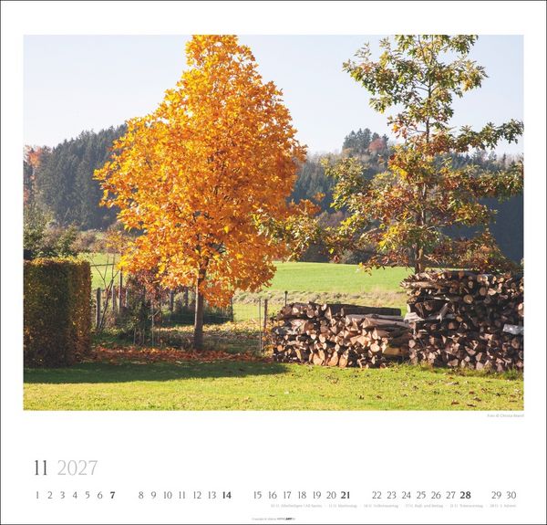 Produktbild: Bauerng&auml;rten Kalender 2027