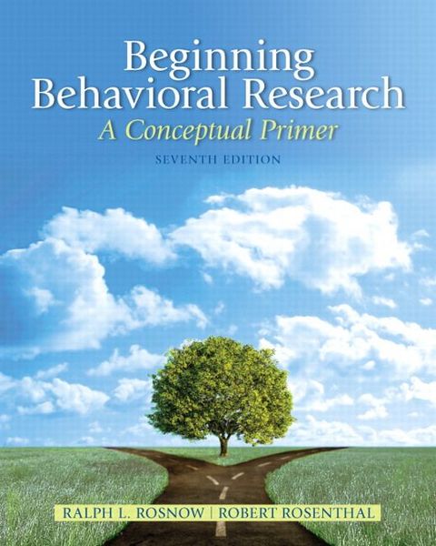 Produktbild: Beginning Behavioral Research: A Conceptual Primer