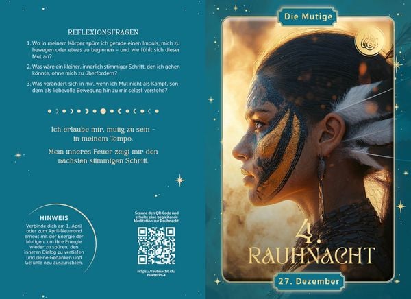 Produktbild: Kartenset: H&uuml;terinnen der Rauhn&auml;chte | mit Ritualen, Affirmationen und Videomeditationen