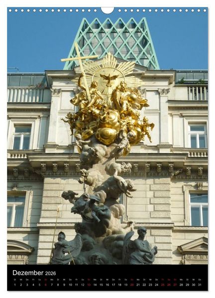 Produktbild: Metropole Wien (Wandkalender 2026 DIN A3 hoch), CALVENDO Monatskalender