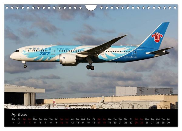 Produktbild: 787 - The Dream Liner (Wall Calendar 2027 DIN A4 landscape), CALVENDO 12 Month Wall Calendar