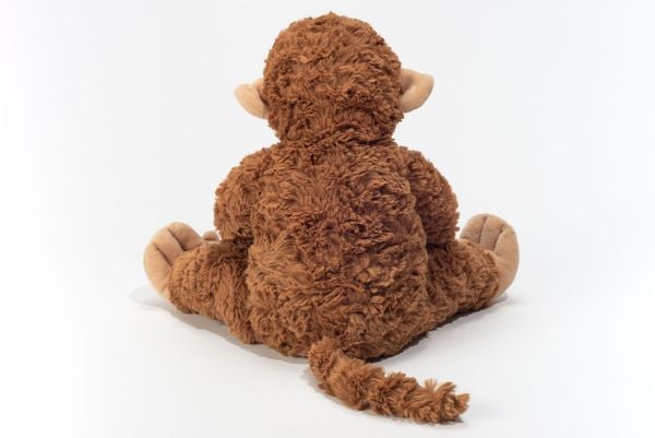 Produktbild: Teddy Hermann 93902 - &Auml;ffchen Yoyo, Pl&uuml;schtier, 39 cm, sitzend, braun