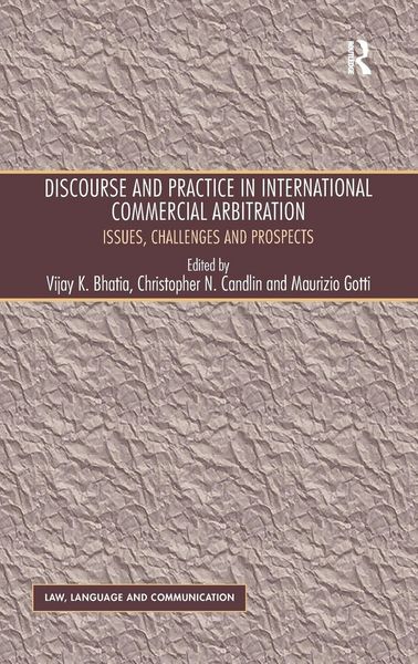 Produktbild: Discourse and Practice in International Commercial Arbitration