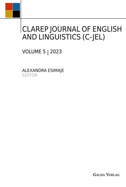 Produktbild: Clarep Journal Of English and Linguistics (c-Jel)