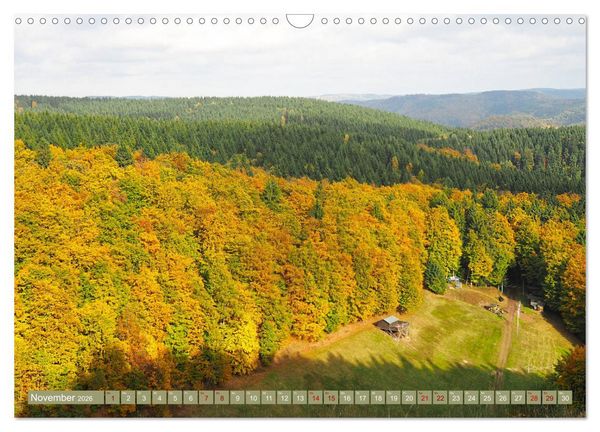 Produktbild: Bad Sachsa - Landschaftsmomente im S&uuml;dharz (Wandkalender 2026 DIN A3 quer), CALVENDO Monatskalender