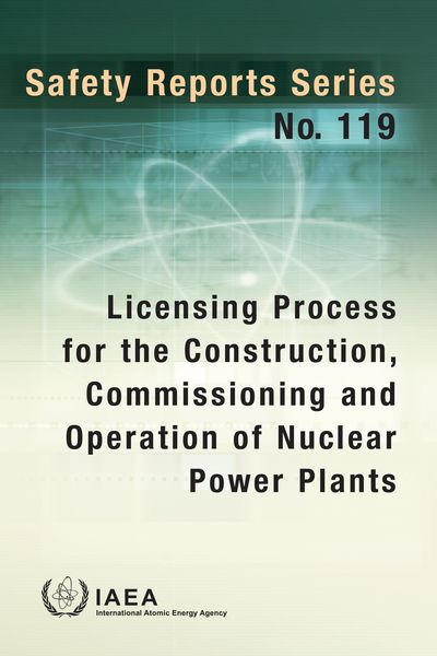 Produktbild: Licensing Process for the Construction, Commissioning and Operation of Nuclear Power Plants
