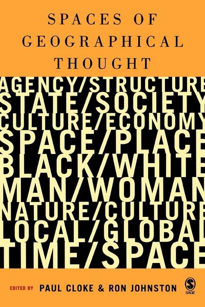 Produktbild: Spaces of Geographical Thought