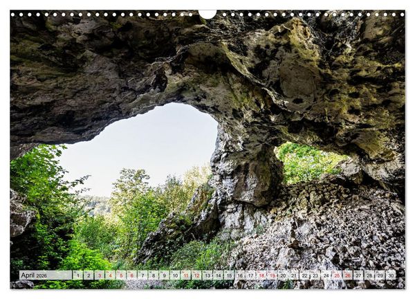 Produktbild: Wandern auf der &ouml;stlichen Schw&auml;bischen Alb (Wandkalender 2026 DIN A3 quer), CALVENDO Monatskalender