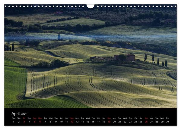 Produktbild: Tuscany Amazing Val d'Orcia (Wall Calendar 2026 DIN A3 landscape), CALVENDO 12 Month Wall Calendar