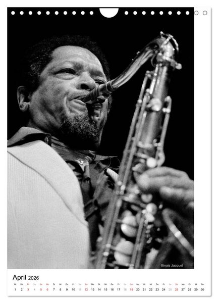 Produktbild: Jazz live (Wandkalender 2026 DIN A4 hoch), CALVENDO Monatskalender