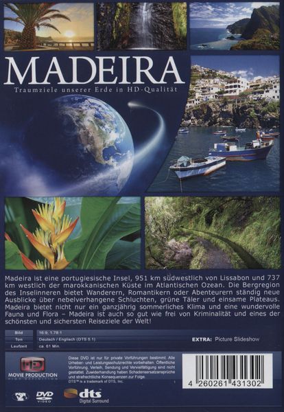 Produktbild: Madeira - Traumziele unserer Erde in HD-Qualit&auml;t