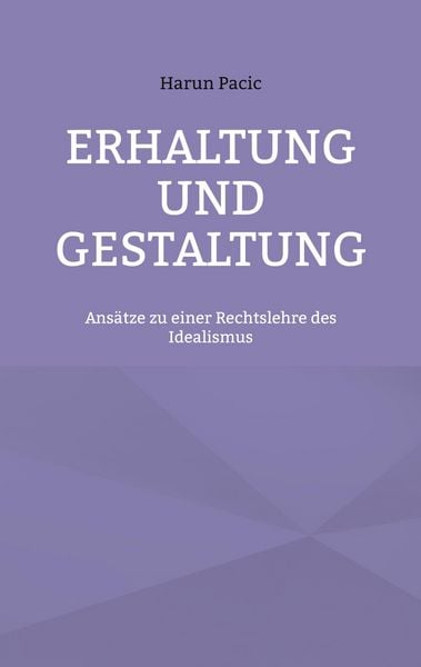 Produktbild: Erhaltung und Gestaltung