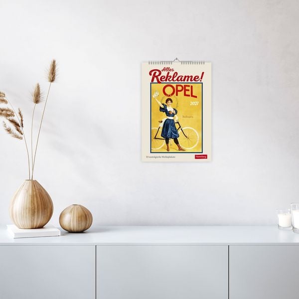 Produktbild: Alles Reklame! Wochen-Kulturkalender 2027 - 53 nostalgische Werbeplakate