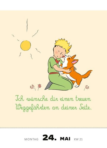 Produktbild: Abrei&szlig;kalender Man sieht nur mit dem Herzen gut 2027