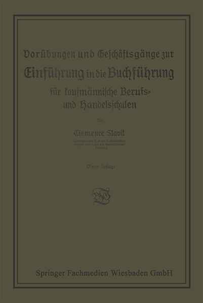 Produktbild: Vor&uuml;bungen und Gesch&auml;ftsg&auml;nge zur Einf&uuml;hrung in die Buchf&uuml;hrung f&uuml;r kaufm&auml;nnische Berufs- und Handelsschulen